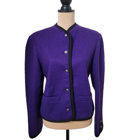 Vintage Jack Winter Size 14 (Vintage Sizing) Button Front Cardigan Sweater - Picture 1 of 14
